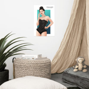 Black Lace Poster